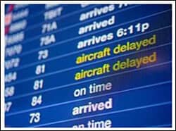 Flight arrival